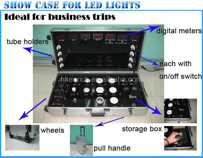 Mini Led Demo Suitcase For Showroom Buy Multi Function Power Saver