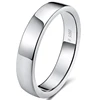 RINNTIN SR73 Bang Ring Comfort High Quality 925 Sterling Silver Couple Ring