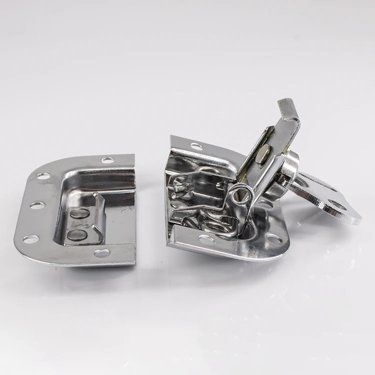 Chinese Latch Lock Chrome Plating Butterfly Latch Steel Twist Draw Latch Lock For Case