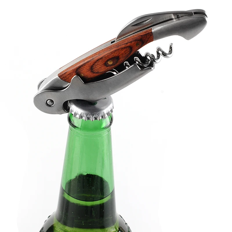 Fish Type Corkscrew Wine Opener Cork Screw Bottle Stainless Steel