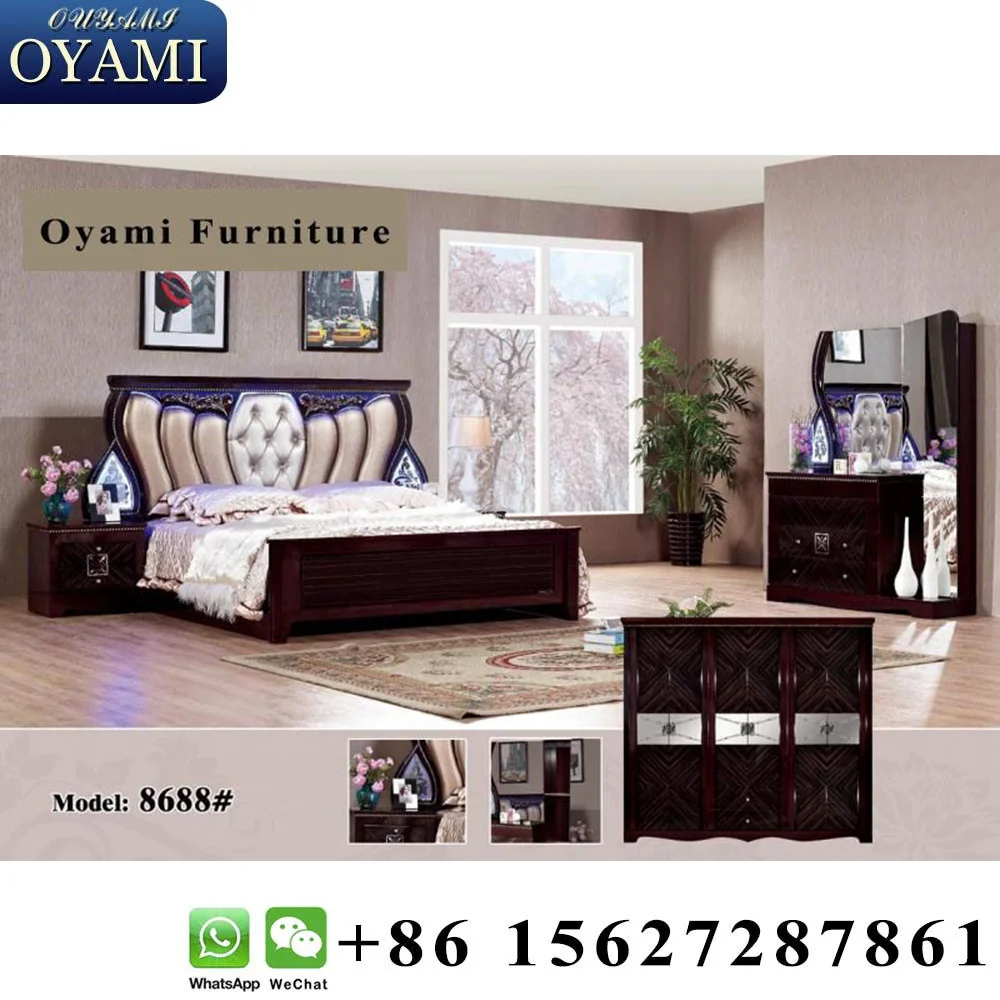 Mdf Dubai Bedroom Furniture Modern King Size Bed Buy Mdf Dubai