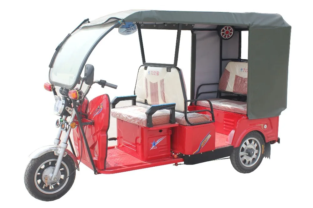 Auto Rickshaw Battery Powered Tricycle / Electric Rickshaw/passenger E