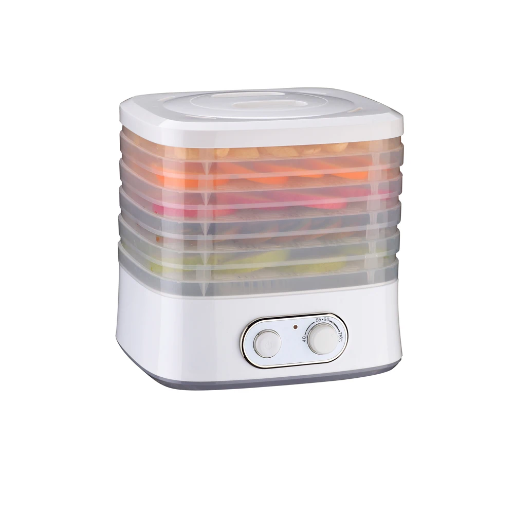 Good Moq Hot Sales Mechanical 5 Trays Home Fruit Dryer Adjustable