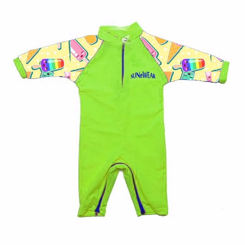Upf 50 Sun Protective Shirt Swim School Rashguard For Children Swim