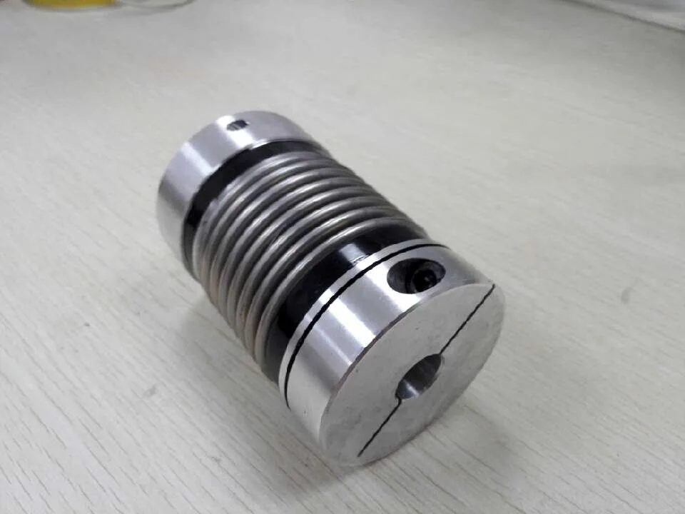 High Torque Clamp Bellows Coupling Flexible Coupling For Cnc Machine D