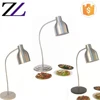Outdoor catering equipment stainless steel electric buffet heat food warmer table lamp