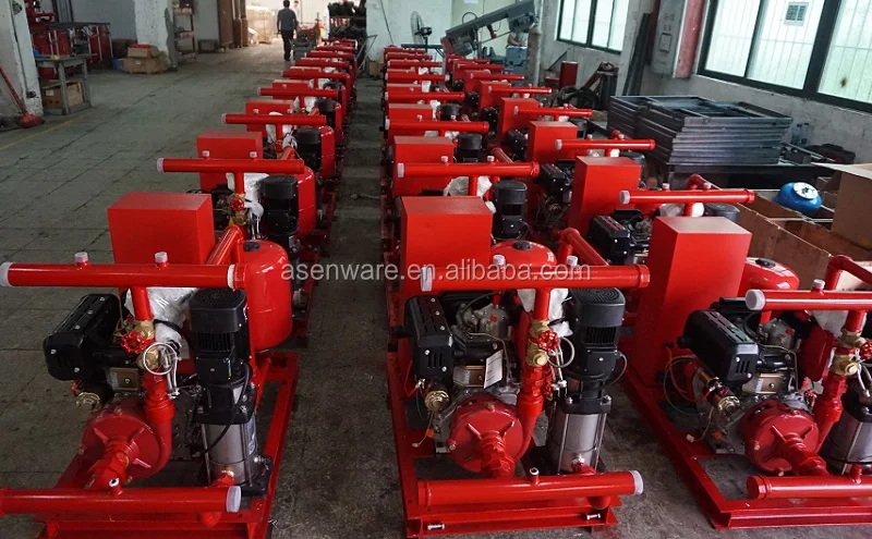 NFPA20 Booster Diesel Engine, Electric, Jockey Fire Fighting Water Pump Manufacturers