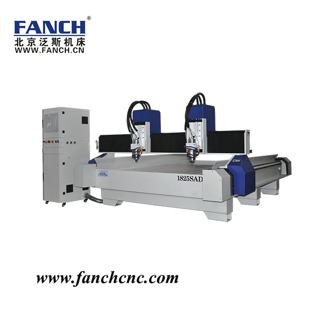 Cnc cutter machine router multi spindles double heads cnc engraving marble granite stone machine