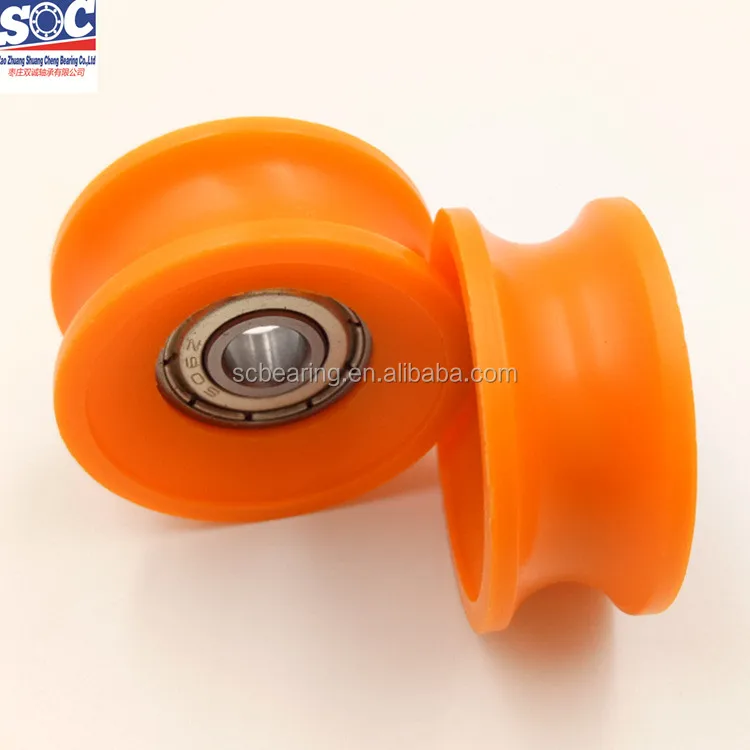Window Door Plastic Wheel Bearing Pu Coated Sliding Door Bearing Buy