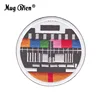 classical TV test signal pattern multicolor patch for cloth