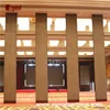 Fabric acoustic sliding movable panel with aluminum frame for hotel