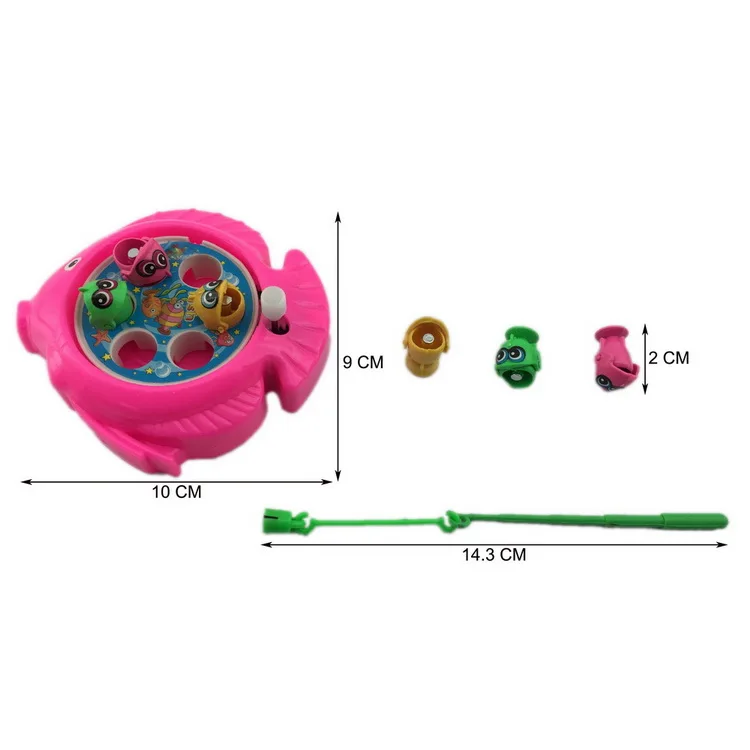 Custom funny game toy magnetic fishing toy for kids