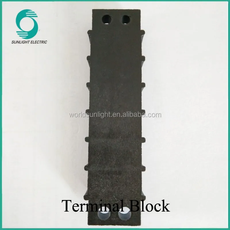 Ce 30a 300v 9.5mm Pitch 2214awg 6p Double Row Barrier Terminal Block Buy 30a Terminal Block