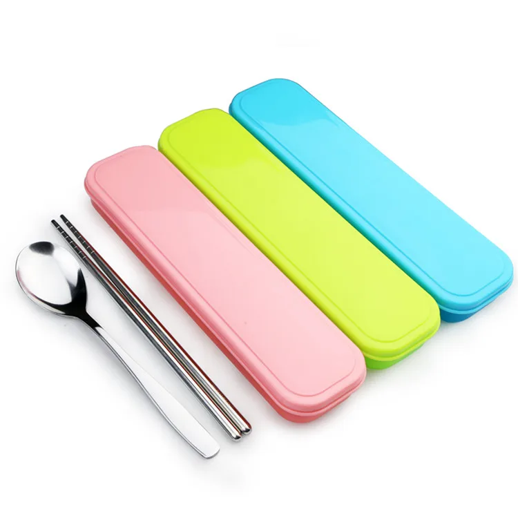 Cheap Plastic Spoon And Fork Travel Cutlery Set Package Box On Sale