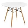 Modern Stype Solid Designs Teak Wood Table MDF Dining Table