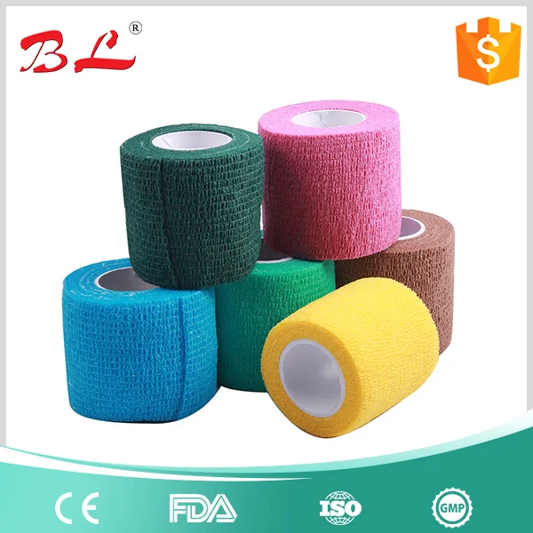 Custom Veterinary Elastic Horse Bandage Pet Care Wound Dressing Self ...