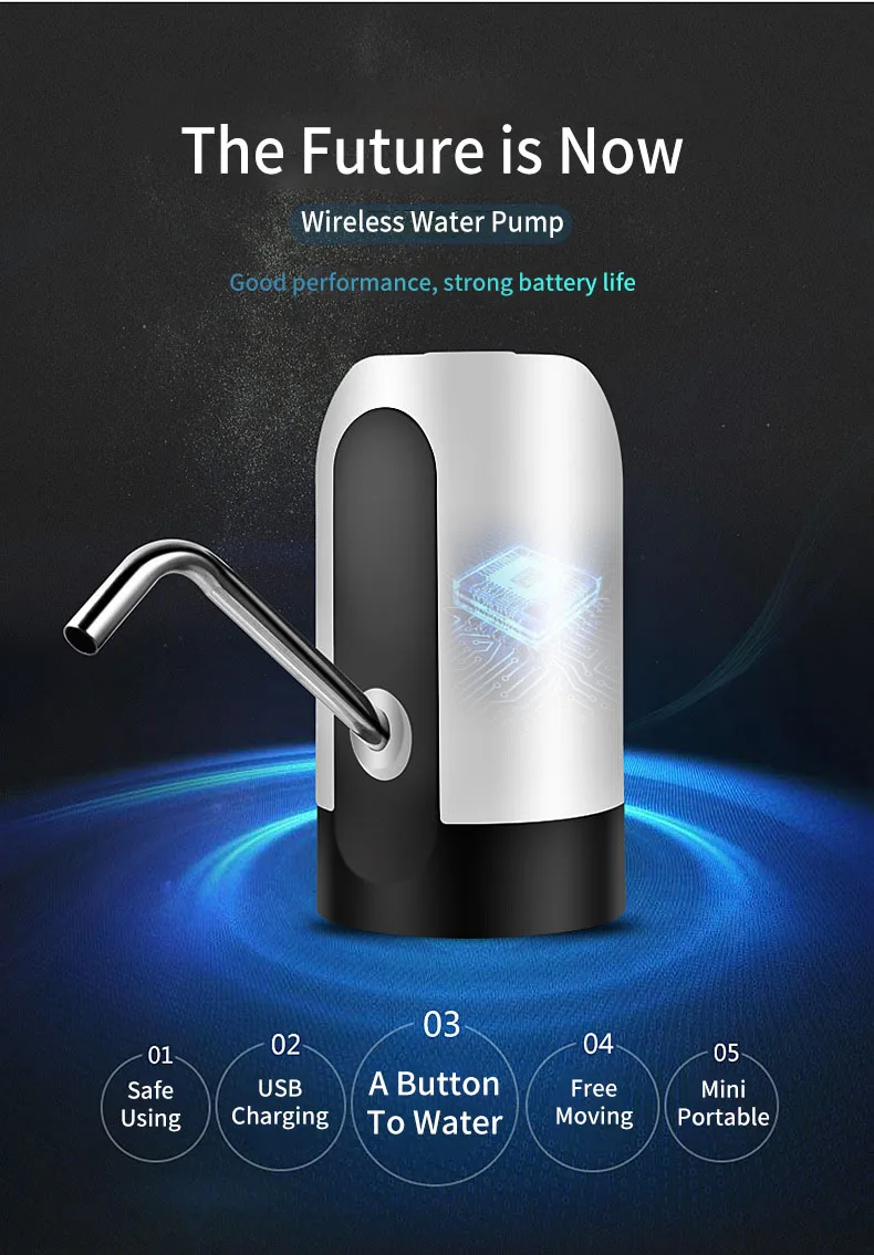 Electric Water Dispenser Water Bottle Switch For Universal 5 Gallon ...