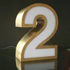 outdoor custom metal advertising building large light 3d channel letters led sign