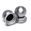 30*30mm Hollow metal multi-shaped oem fence post pole caps with ball for garden