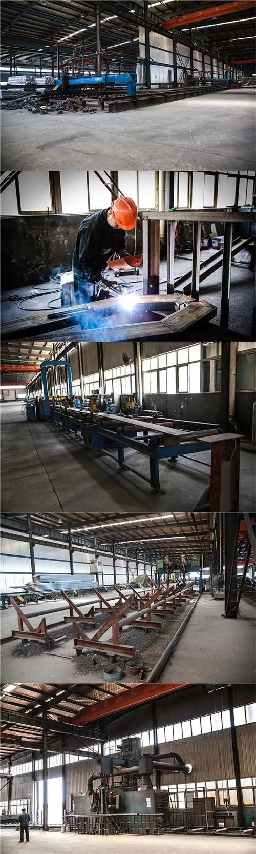 Light Steel Frame Shed Steel Structure Building Warehouse Fabricated Warehouse