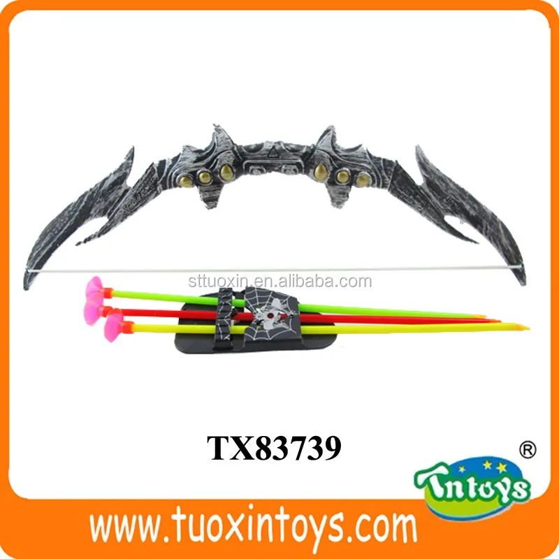 plastic toy bow and arrow set