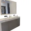 super September free shipping Promotional Various Durable Using bathroom vanity with quartz countertop