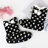 Women House Slipper Boots Shoes Soft Fleece Home Slipper Warm Indoor Fleece Boots