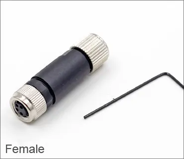 M8 Circular Connector Iec 61076-2-104 Ip67 Screw Connected 3pin ...