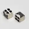 Multi-Port Cat5 RJ45 Modular Jack Network Connector Socket with shield