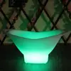LED nice-looking Ice Bucket / PE plastic waterproof rgb led illuminated ice bucket