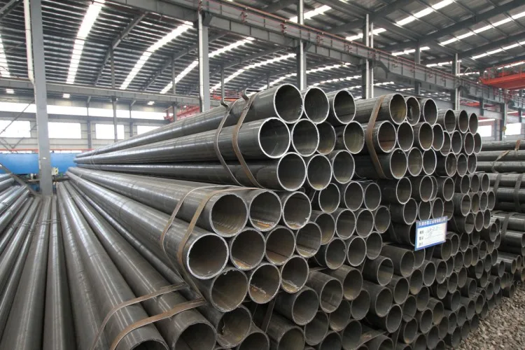 Good Price Erw Iron Pipe 6 Meter Welded Steel Pipe Round Erw Black
