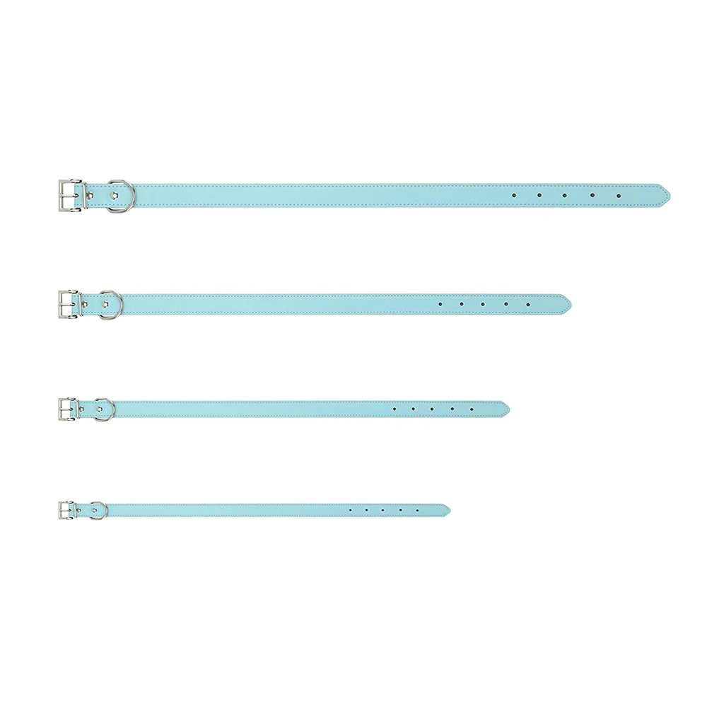 Custom Catch Personalized Dog Collar Engraved Soft Leather In Xs