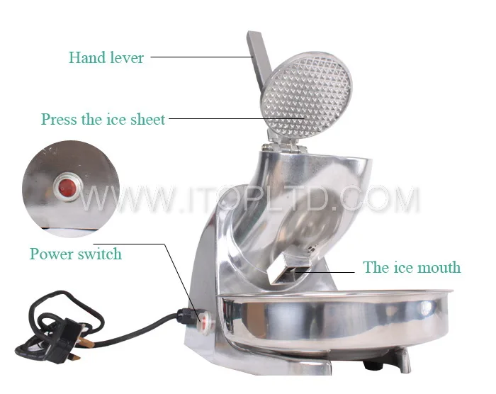 Wholesale Commercial ice crusher Ice Shaver Machine accesorios de cocina