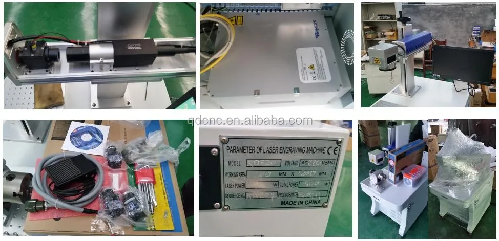 QD-fiber laser accessories
