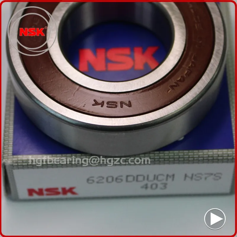באיכות גבוהה 6301du2 NSK bearing 12X37X12mm-מסבים כדוריים חריץ עמוק ...