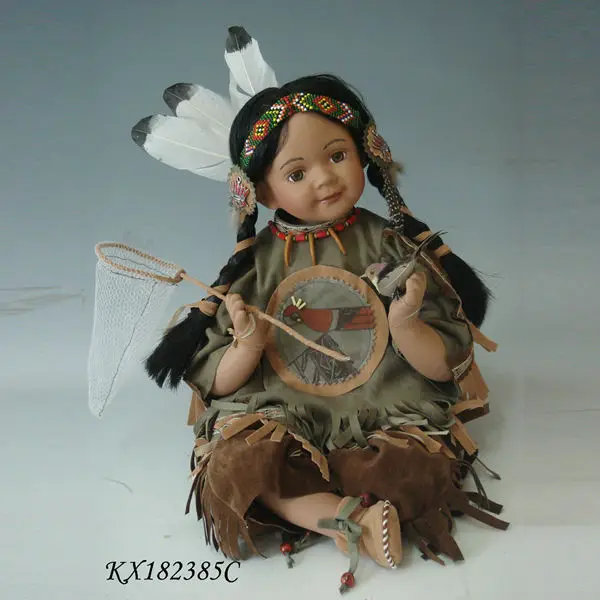 native american porcelain dolls wholesale