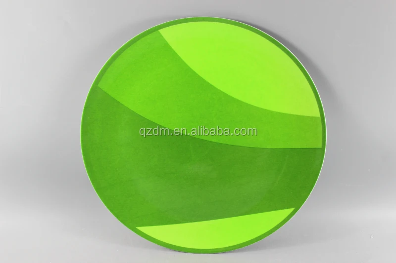 Green Color Melamine Dish