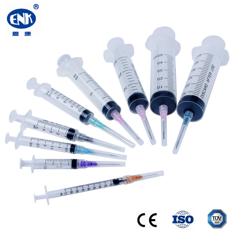 China Manufacturer Disposable Medical Supplies Syringes With Needle