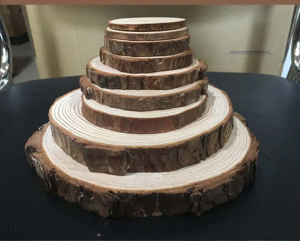 Wood Slices Centerpiece/wedding Rustic Wood Centerpiece/wood Slices For