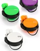 Christmas Gift 3.5mm colorful Retractable Earphone headphone headset earbuds For Samsung Xiaomi HTC MP3 MP4
