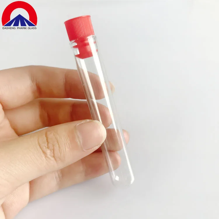 5ml 12x75mm Mini Clear Glass Test Tubes With Screw Cap For Sale Buy