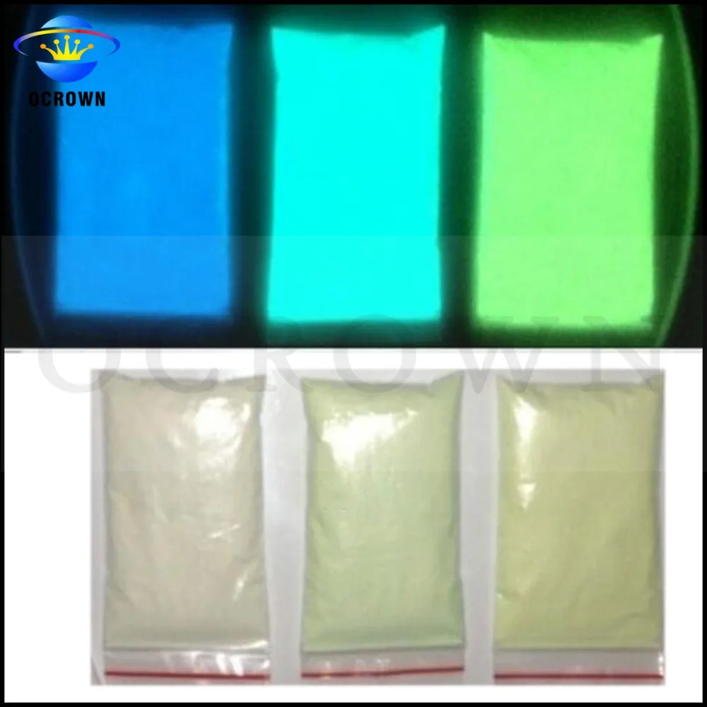 Ocrown Color Changing Glow Paints Glow Powder Long Lasting Strontium