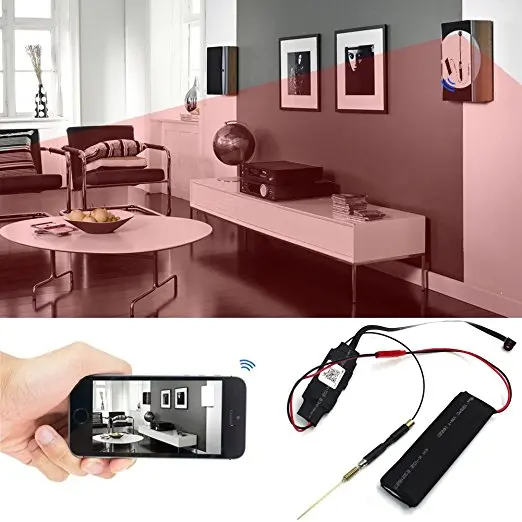 HD 1080P WIFI Hidden Spy Camera DIY Module Wireless IP Cam Mini Covert Nanny Security Cameras