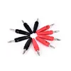 Solderless Side Stackable Banana Plug Red And Black 4mm Solderless Side Stackable Banana Plug