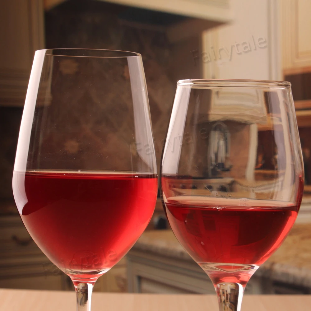 Crystal Glassware Short Stem Red Wine Glasses Heavy Short Wine Glass