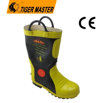 fire rubber boots