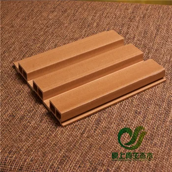 Wood Decoration Pieces Ceiling Tile Faux Wood Decking Eco Friendly