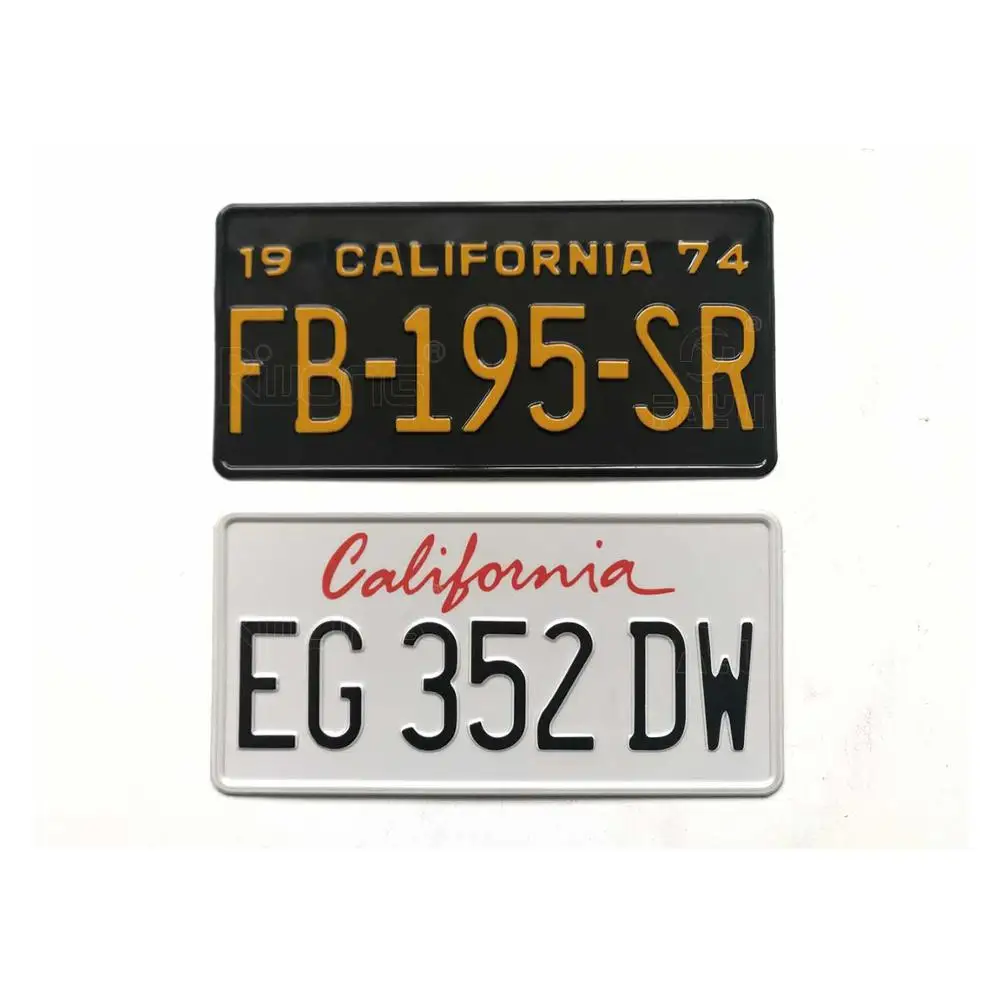 City-Souvenirs San Francisco License Plate Official Size 6 x 12 Aluminum Embossed California License Plate