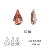 Free Sample!!!8*5mm/10*6mm/13*8mm Red Water Drop Shape Small Size With Claw Setting For Jewelry Making