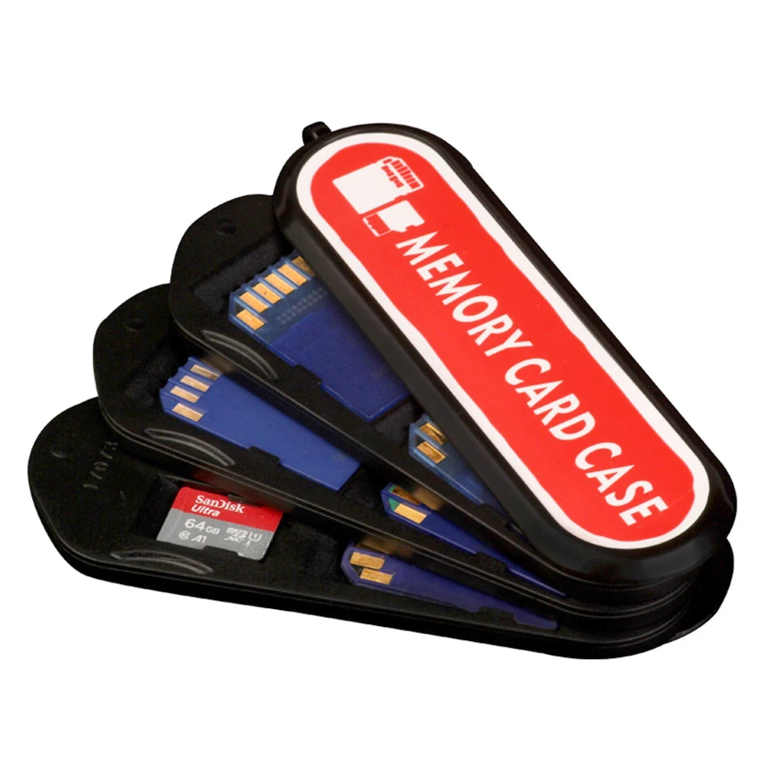 LYNCA DSLR Camera TF SD CF card Plastic case sim card holder case